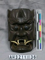 藏品(面具─鬼面)的圖片